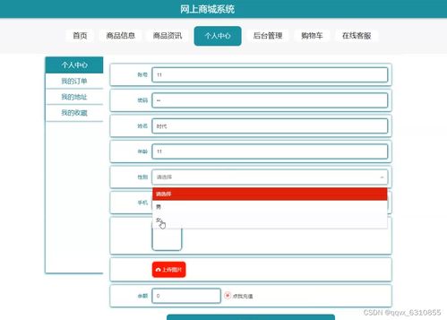 java基于springboot vue的网上购物商城系统